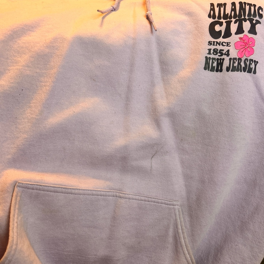Gildan Atlantic City Hoodie - Light Purple